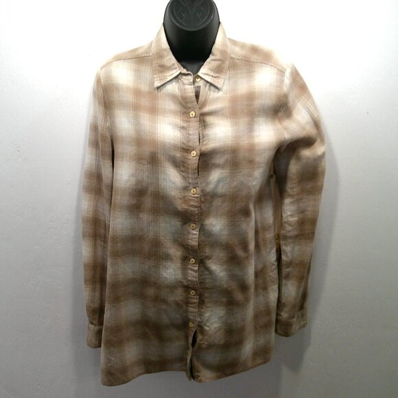 Johnny Was Western Button Feminine Long Sleeve Blouse Size XS - Picture 2 of 9